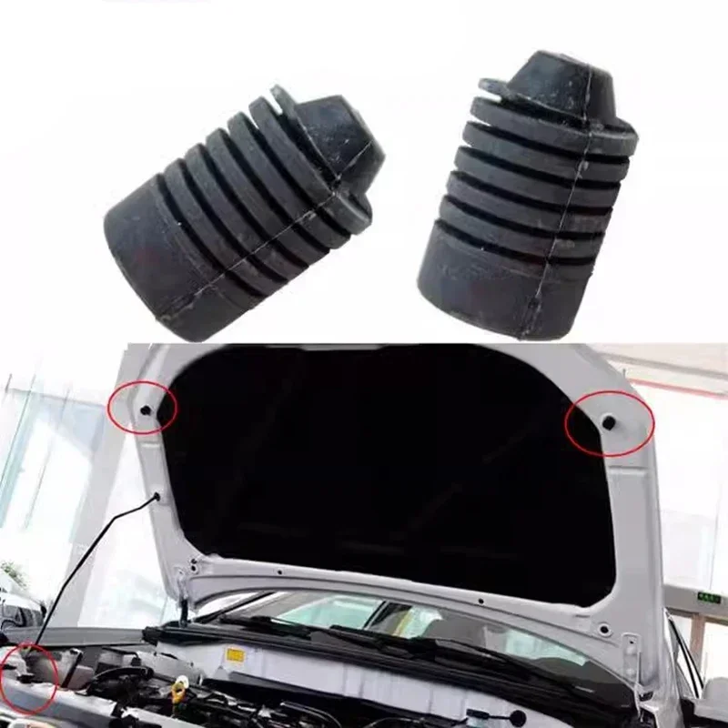 

6pcs Trunk Rubber Buffer for Geely Emgrand EC7 RV 718 715 GC7 SC7 EC8 GX7 Binray Vision Front Hood Damping Rubber