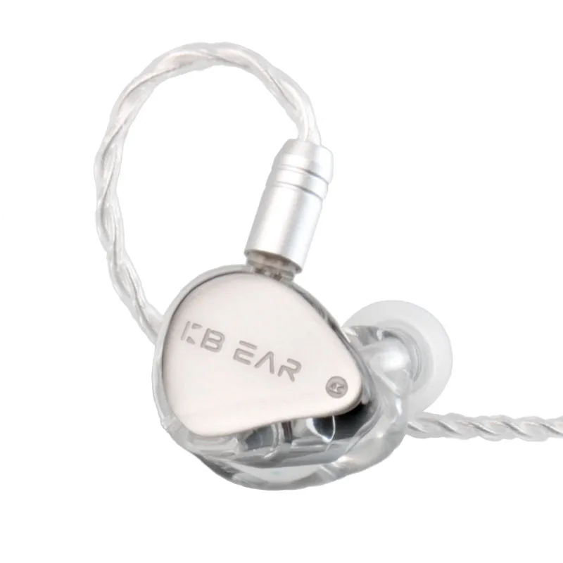 KBEAR Streamer Single Dynamic In-Ear HiFi Earphone 10MM PEK Diaphragm DD Wired Noise-cancelling Headphone Sports Monitor Headset