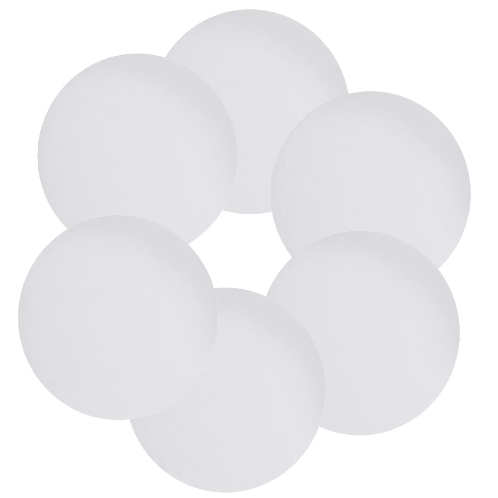 6 Pcs Lamp Diffuser Disc Anti-glare Lampshade Chandelier Replacement Anti- Acrylic Ceiling Spotlight Shades