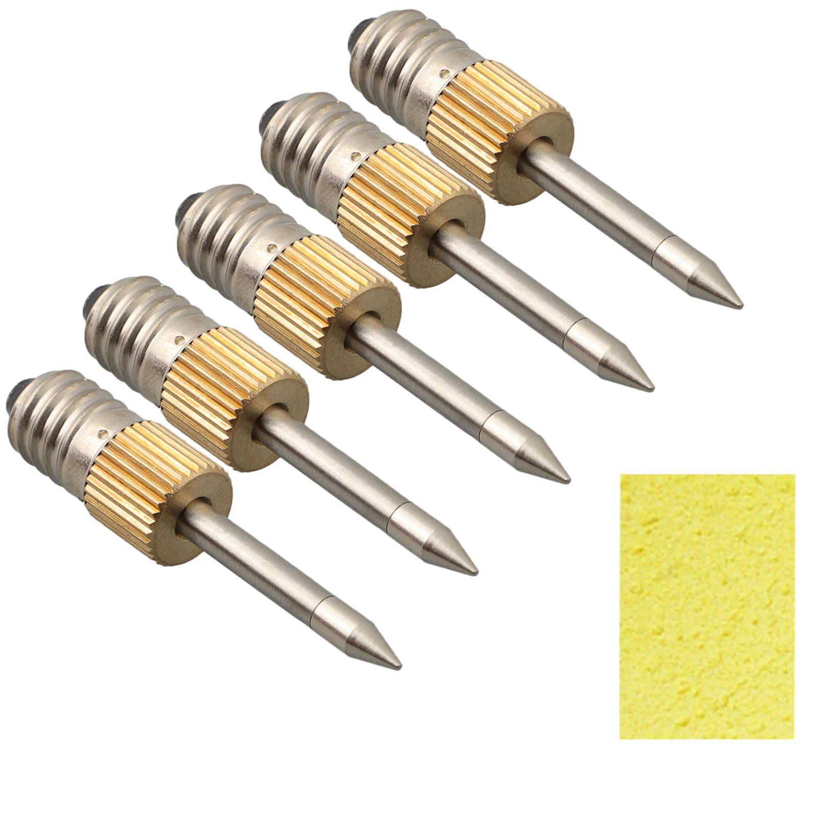 Replacement Soldering Tips E10 Interface Tips For DIY Projects Anti Rust Material Easy To Install Minimal Manual Deviation
