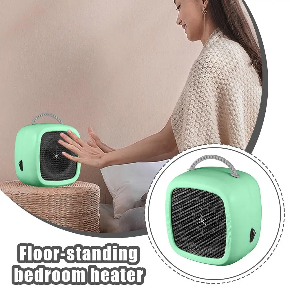 

1 шт. настольный обогреватель портативный маленький электрический вентилятор теплого воздуха для общежития, офиса, спальни, личного пространства, аксессуар для обогрева