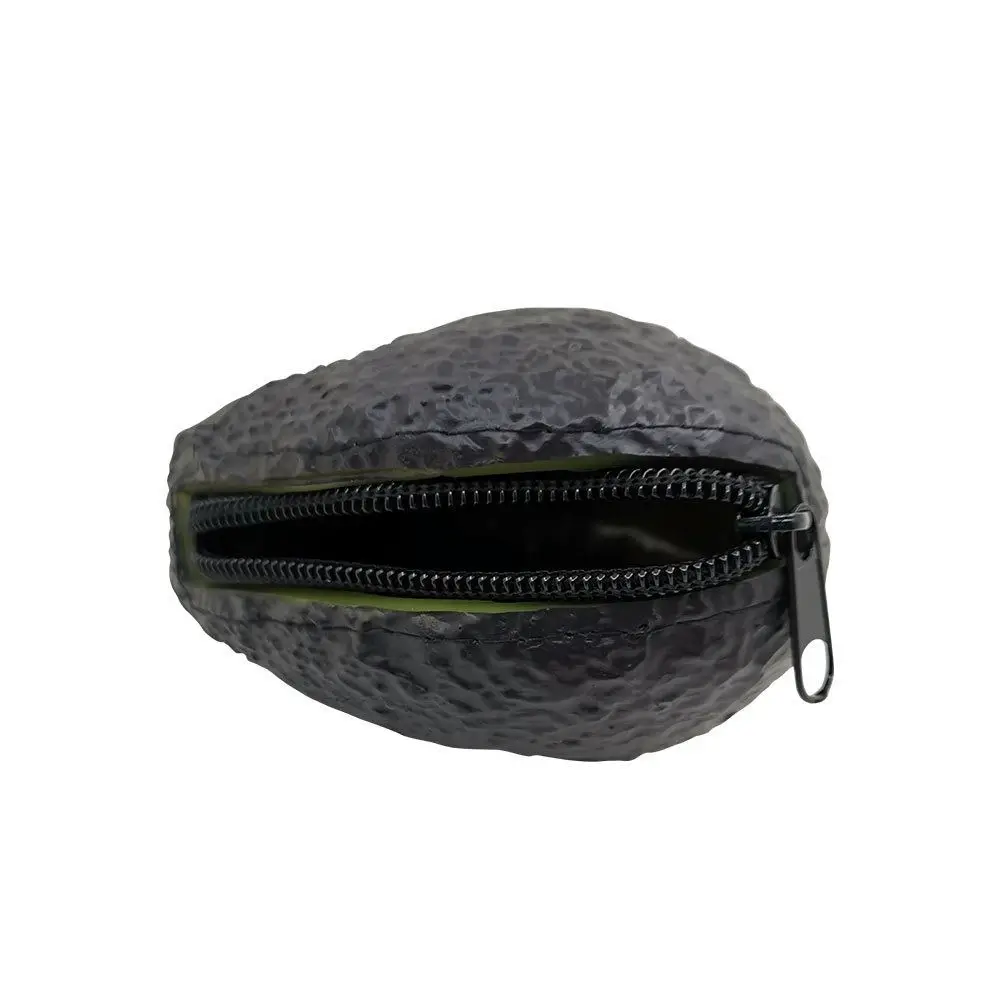 Funny Novelty Gifts Avocado Coin Purse Travel Commuting Creative Coin Pocket Avocado Wallet Bread Clutch Wallet Zip Purses