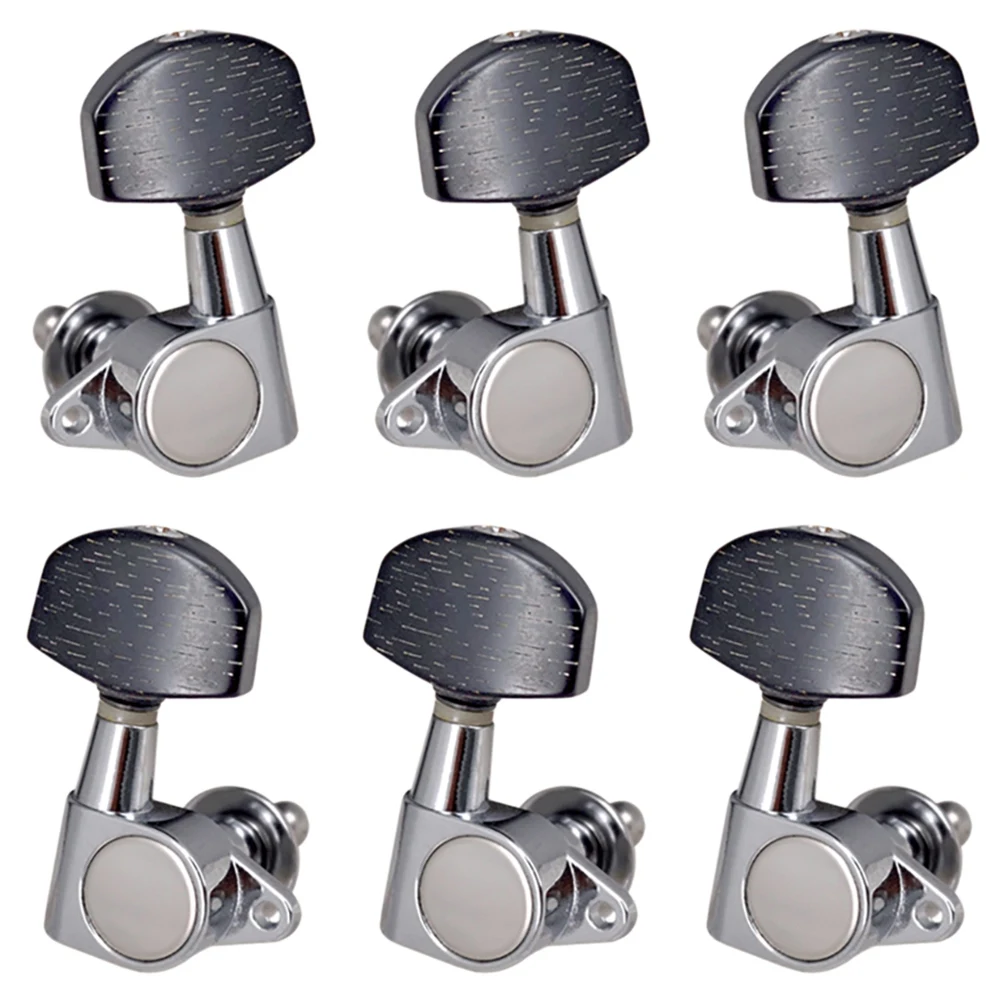 

3L3R Closed Guitar String Tuning Pegs Tuner Machine Heads Knobs Tuning Keys for Acoustic or Electric Guitar,6 Pack