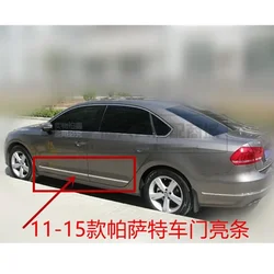 For Volkswagen Passat B7 2011-2017 Automobile modeling ABS body side moldings side door decoration Car Accessories