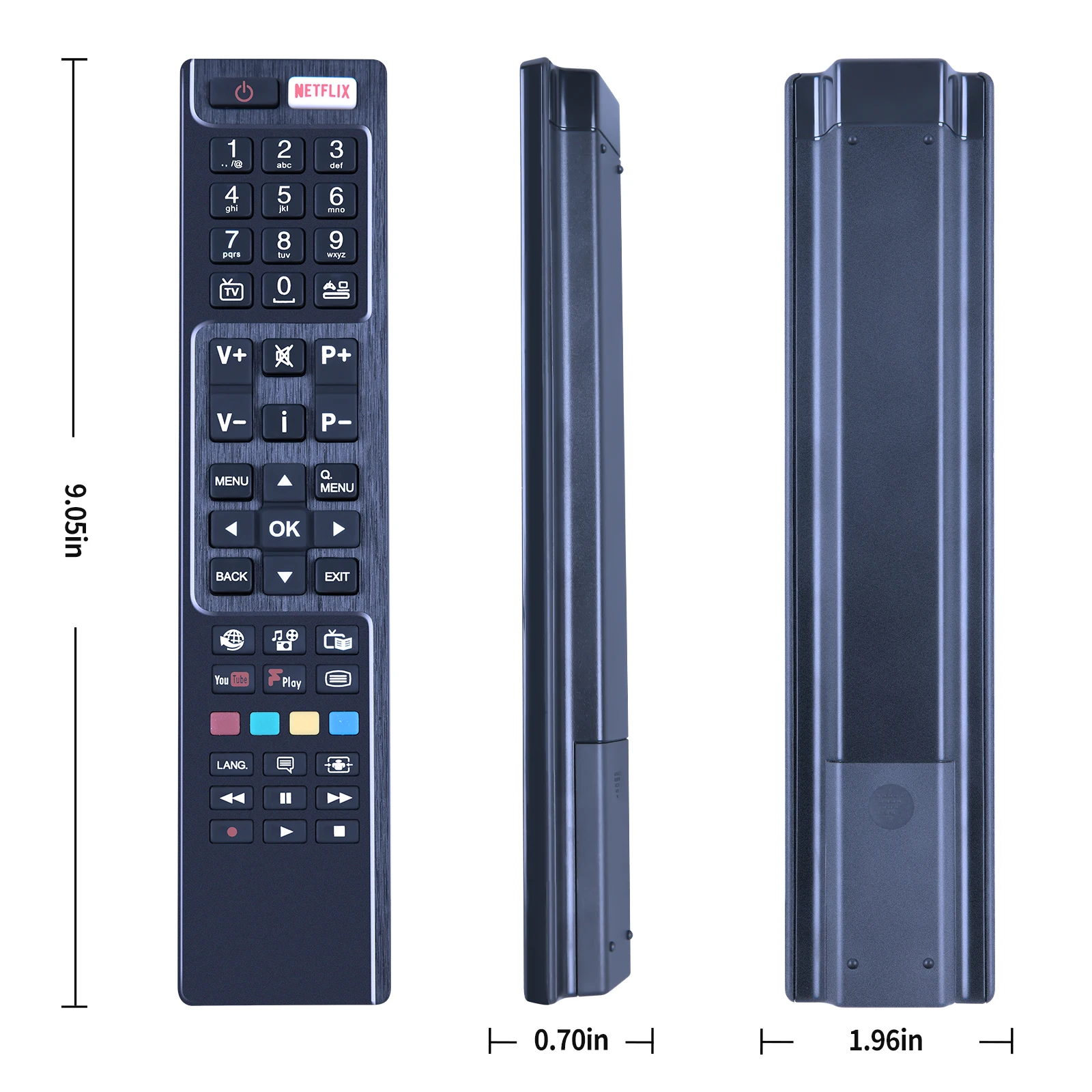 Sostituzione del Controller del telecomando universale RC4848F per Hitachi TV muslimmuslimexmuslimexmuslimah