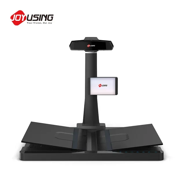 

High Definition Book Scanner AI OCR Document Camera Auto Page Flattening Finger Removal Offices Schools Libraries Digital Use
