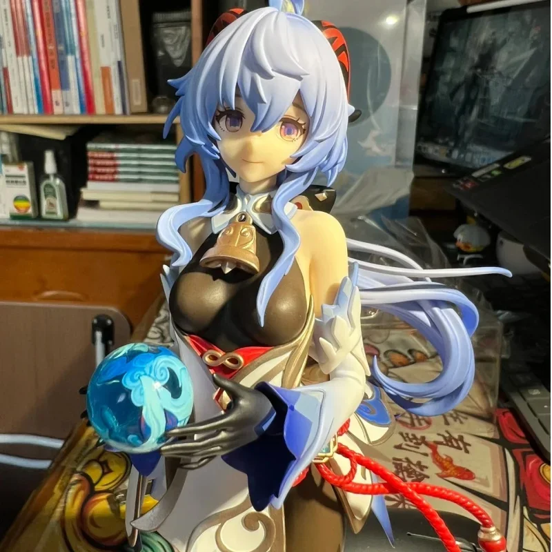 Hot Genshin Impact Anime Figure Ganyu Plenilune Gaze Pvc Action Figure Cute Anime Figure Model Doll Toys Children Gift Toys Sexy