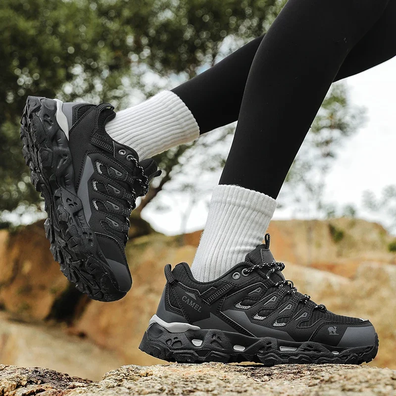 Herren Wanderschuhe Sportschuhe Trekking-Trainingssneaker Atmungsaktive Damen Camping-Jogging-Schuhe Rutschfeste Kletterschuhe für Outdoor-Wanderungen – Detail 28