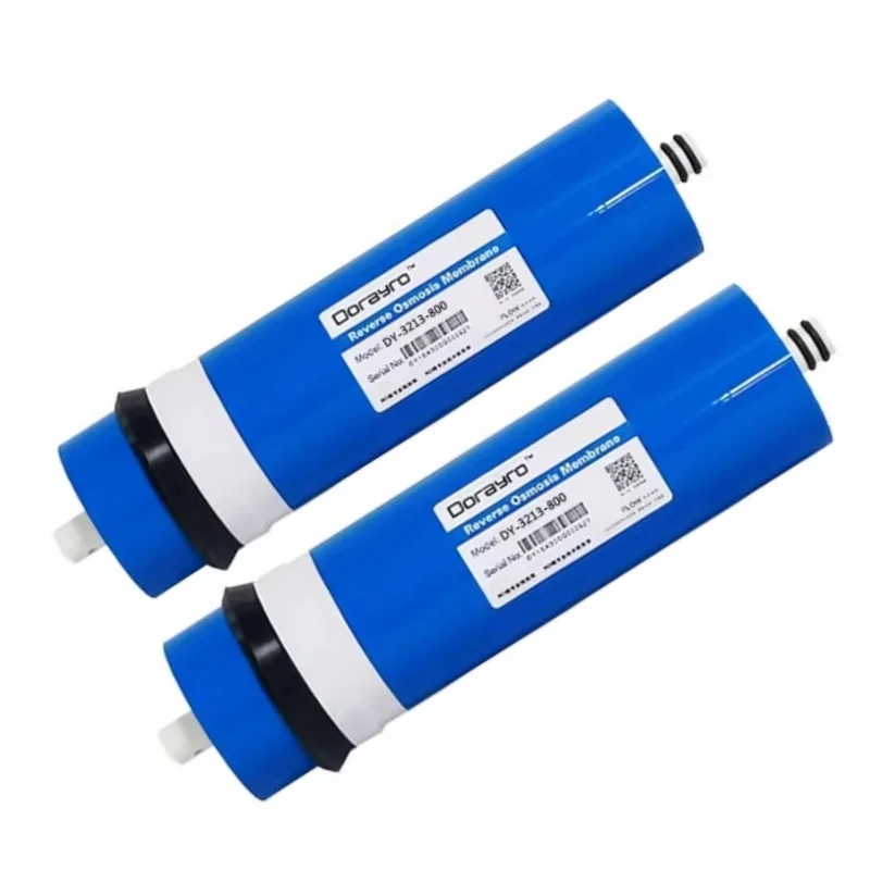 2pcs 800Gpd RO Membrane 3213-800G Kitchen Water Purifier Osmosis Water Filter