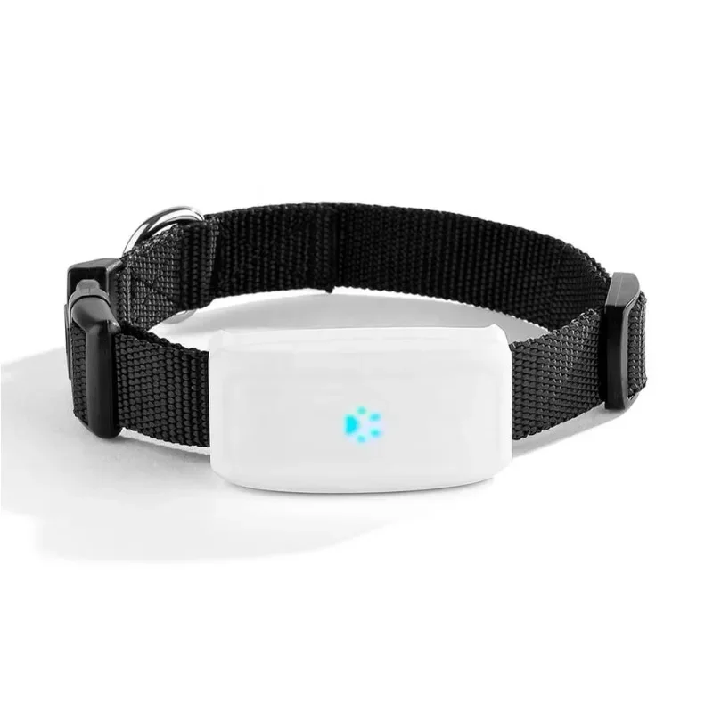 Mini Global Positioning System Pet Tracker World's Smallest Ultra Light Waterproof Collar Real-Time App Tracking Dog/Cat
