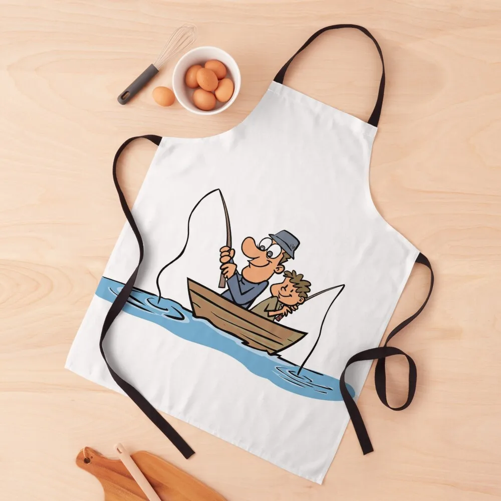 

FISHING Apron Kitchen Tools Women's Dresses restaurant accessories Barber Apron