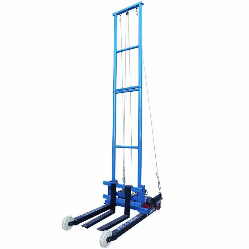 

3 M Electric Brick Loading Machine Multi-function Lifter Straight Lift Expansion Ladder Suitable For Construction Site Warehouse