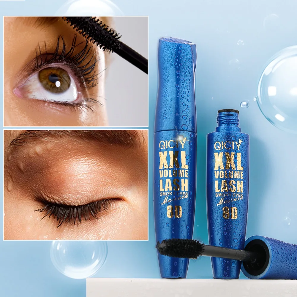 QICIY หัวแปรงมาสคาร่า กันน้ํา ติดทนนาน เรียว ม้วนงอ ไม่เลอะ กันเหงื่อ หนาแน่นและเป็นธรรมชาติ