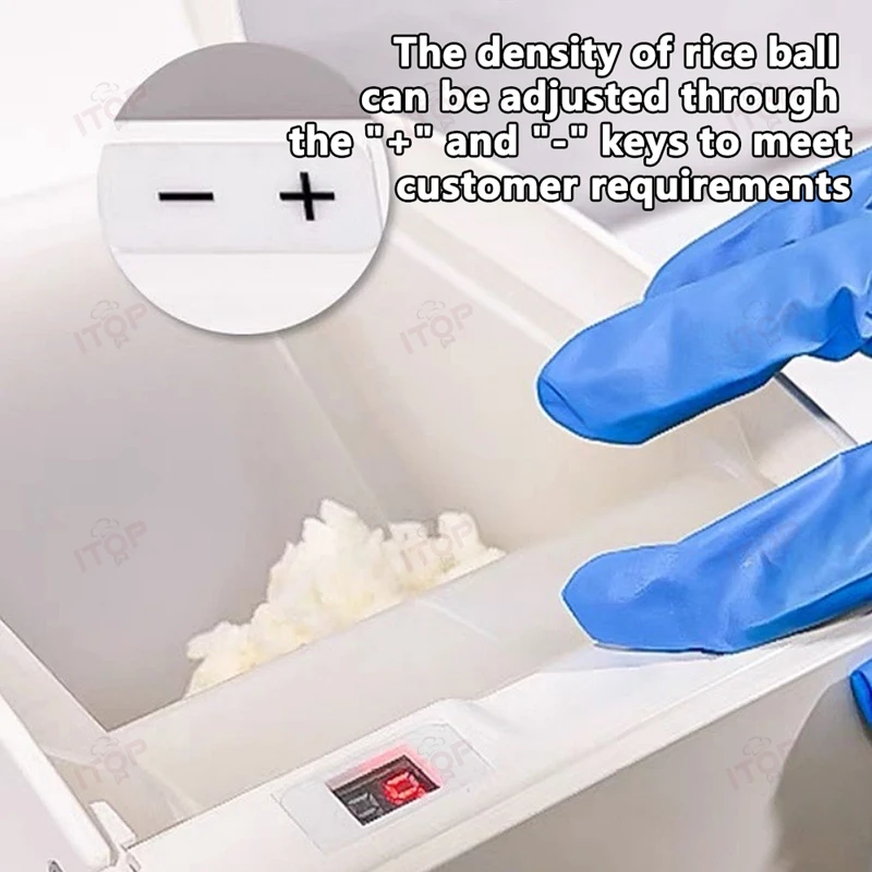 ITOP SRBFM Electric Sushi Rice Ball Forming Machine 1200 Pieces/Hour Sushi Rice Ball Making Maker Rice Ball Processing Machine