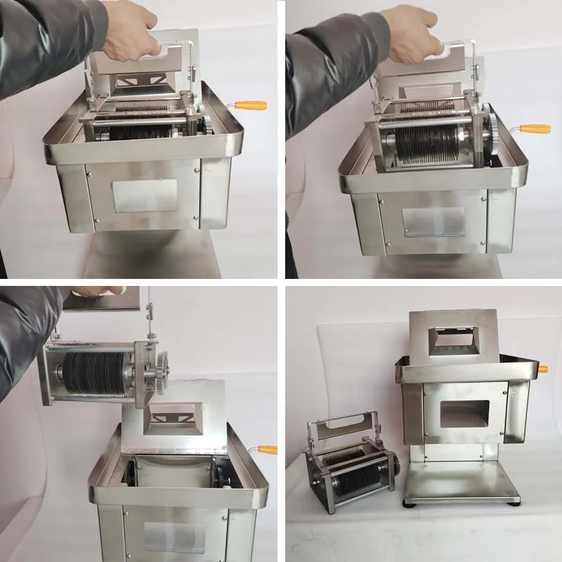 Электрическая мясорубка, машина для обработки мяса, 850 Вт, машина для резки мяса для свинины, крупного рогатого скота, овцы, бройлера, курицы, Бр