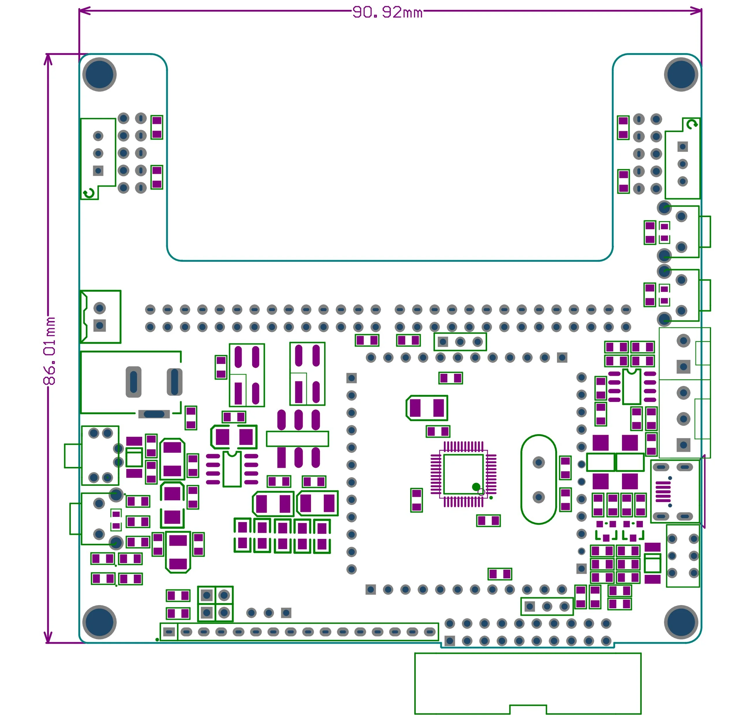 Data acquisition card 24 bit ADC 32 bit high-precision STM32 thermocouple weighing RTD PT100