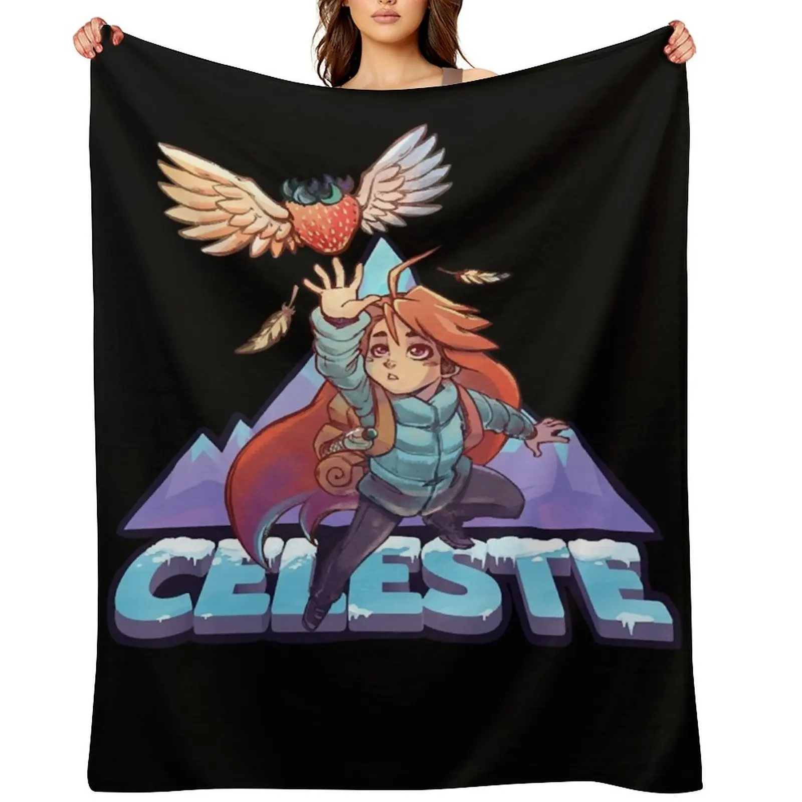 

Madeline Celeste Throw Blanket Luxury Thicken Polar Sleeping Bag Soft Blankets