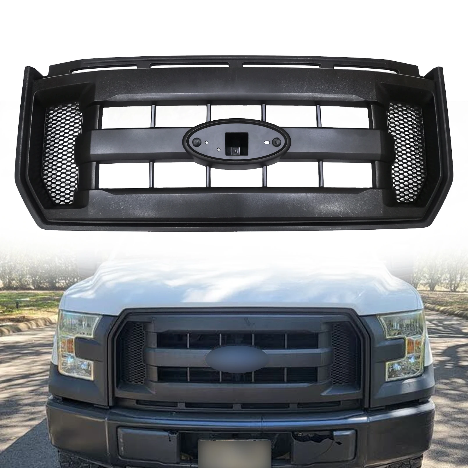 Auto Car Accessory Front Grill for Ford F-150 2015-2017