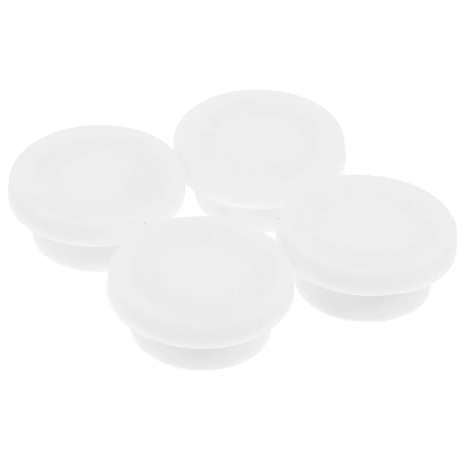 

4Pcs Bathroom Sink Overflow Hole Cover Easy Installation Rubber Material Long-Lasting Reliable Decorative Trim Ring