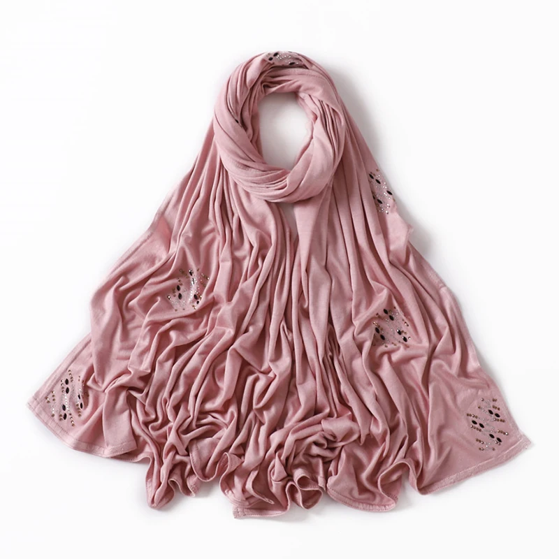 Solid Rayon Hijab Women Muslim Viscose Scarf Shawls Solid Headscarf Wraps Turban Headbands Foulard Abaya Women Veil 2025 NEW