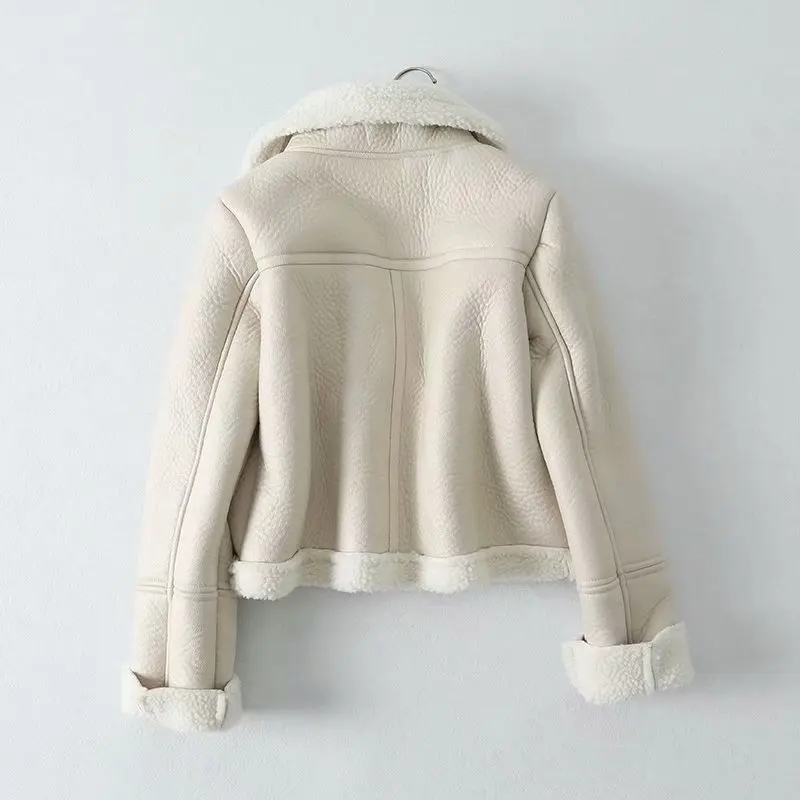 เสื้อโค้ทขนเฟอร์เทียมสำหรับผู้หญิง รุ่น Winter ort Jaet ไซส์เล็ก แฟชั่น เสื้อคลุมด้านนอก ตัดเย็บอย่างดี