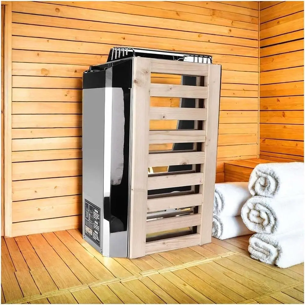 

Нагреватель для сауны из нержавеющей стали для дома и спа, 110-240В, внутреннее управление, для влажного/сухого использования