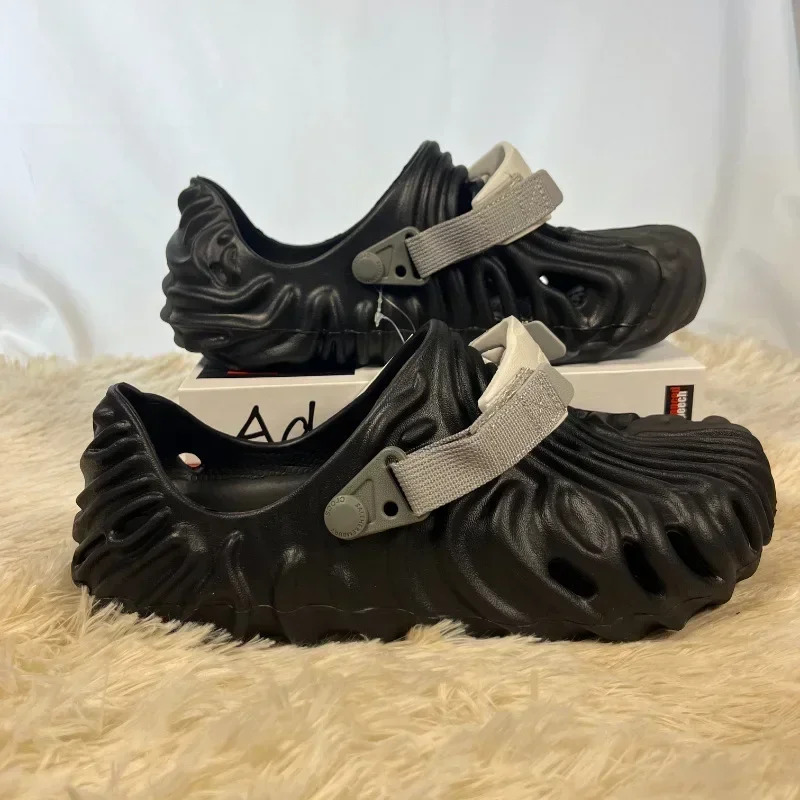 أحذية متقاطعة بفتحة بصمات الأصابع من جوز الهند للرجال والنساء، شباشب رائعة على الموضة، أحذية شاطئ مضادة للانزلاق، أحذية صيد السمك