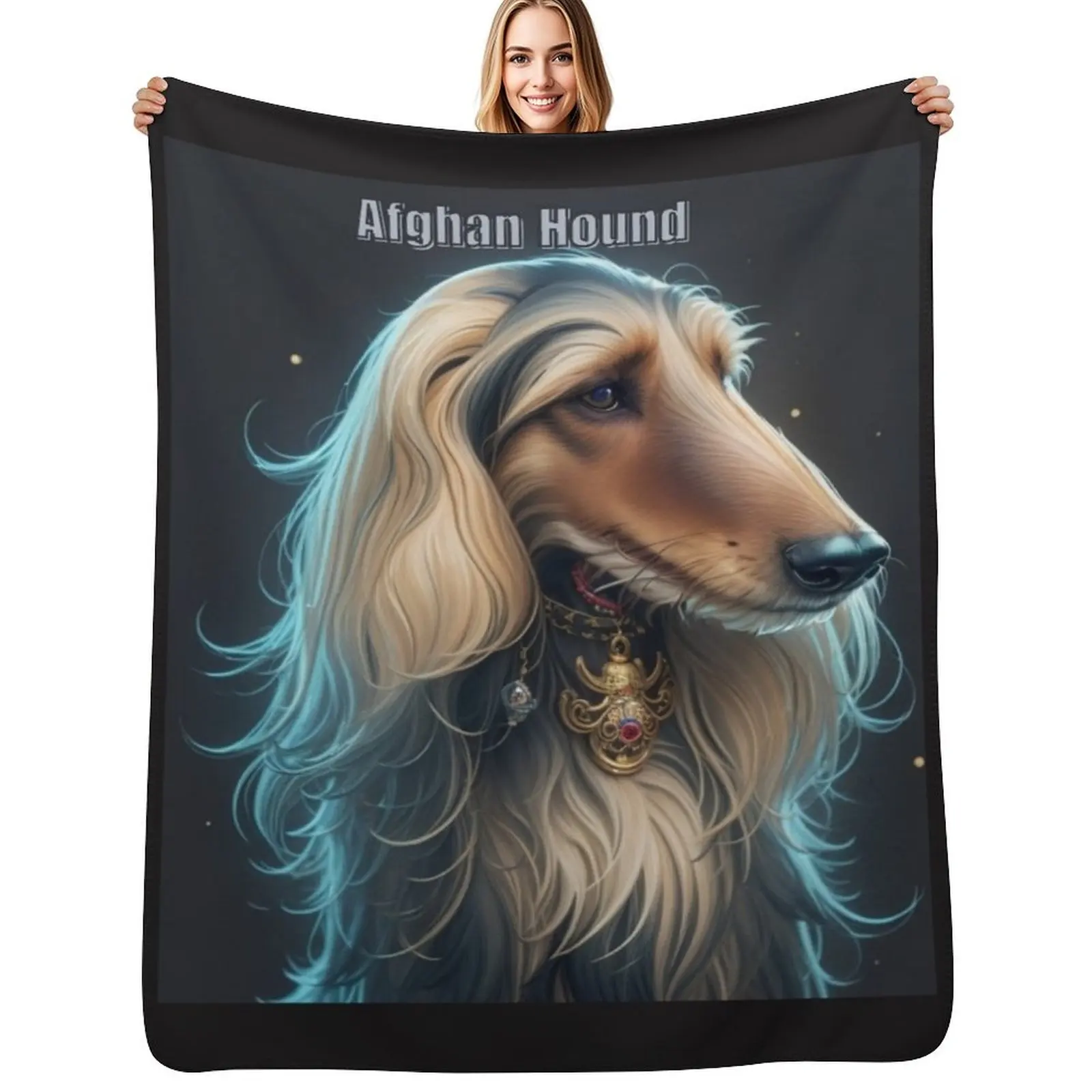 

KJB-02-Afghan Throw Blanket Large Flannel Furry warm for winter Blankets