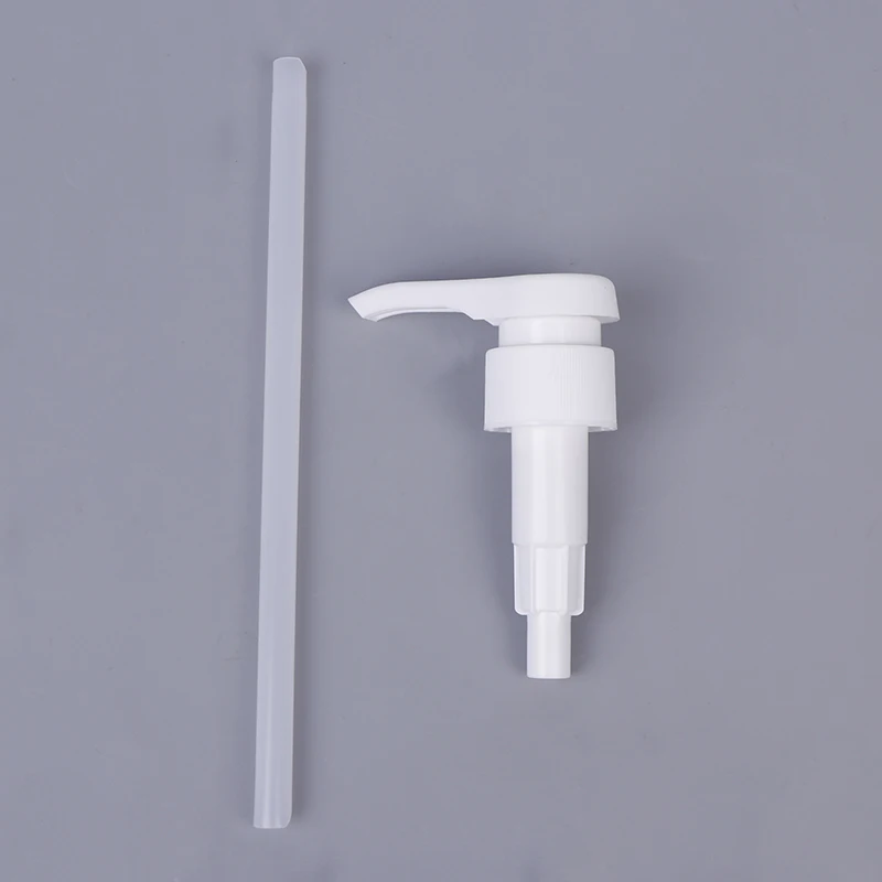 2 Stuks 27.5 Cm Universele Shampoo/Conditioner Pomp Voor Fles 1 L/33.8 Oz 1000 Ml Wit universele Plastic Pomp Hoofd