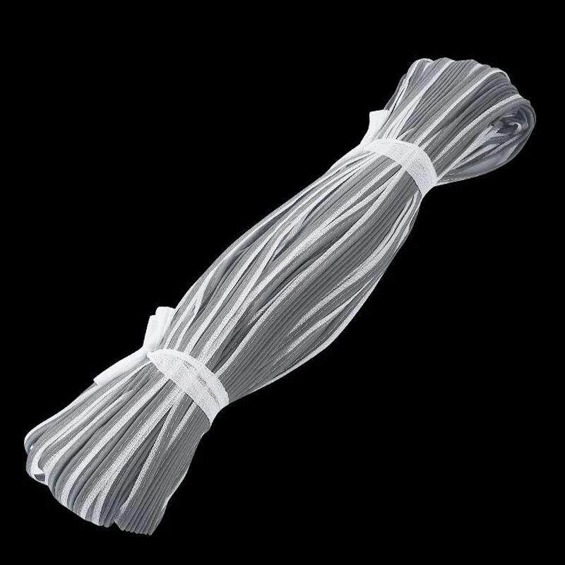 Bright Silver Reflective Edging Strip Piping Rope For Bags Shoes Hats Decoration Material