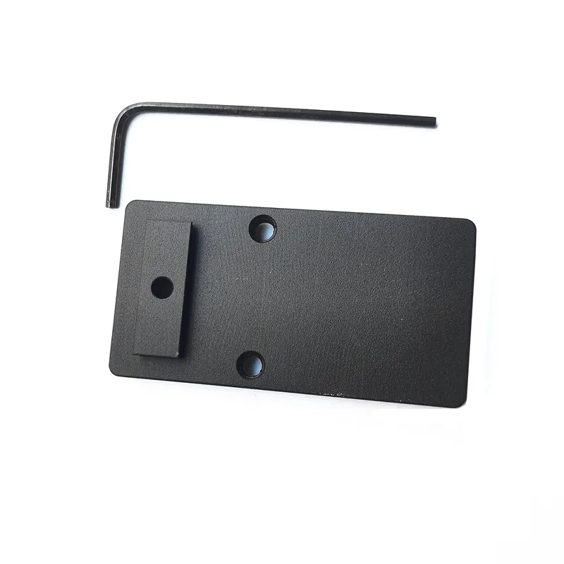 Metal Front Rear Base or SRO Mount Plate fit for Glock G17 19 22 23 26 42 43 45 Normal Day,Night Vision or Height Increase