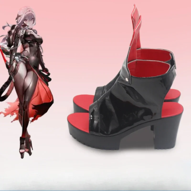 NIKKE The Goddess of Victory Scarlet Cosplay Shoes Boots Hallowmas Christmas Adult Props