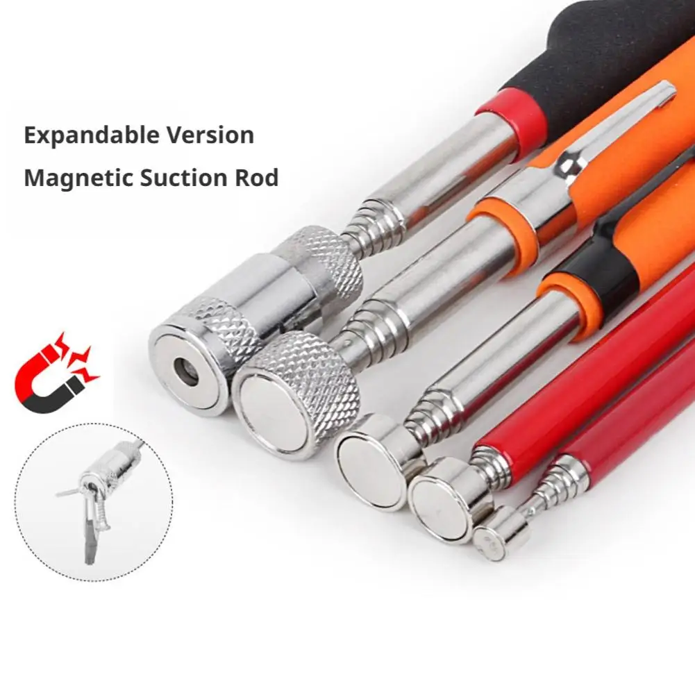 Mini Portable Telescopic Magnetic Magnet Pen Handy Tools Capacity For Picking Up Nut Bolt Extendable Pickup Rod Stick