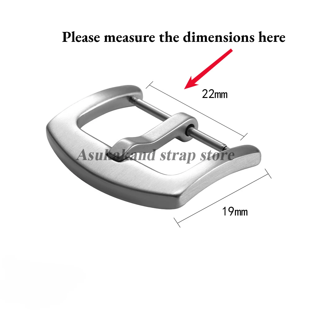 Silver Black Metal Watch Buckle 14mm 16mm 18mm 20mm 22mm 24mm 26mm Men Watchband Strap Stainless Steel Clasp Watch Band Buckle