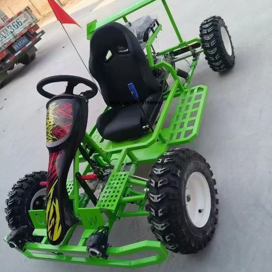 

Outdoor Competitive Four-Stroke Big Tire Beach Off-Road Kart Fuel Steering Wheel Entertainment Kart