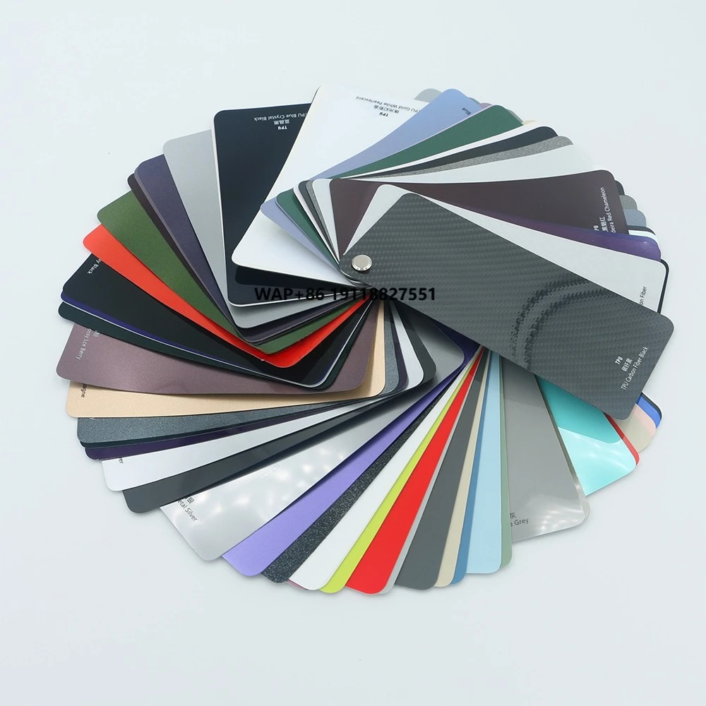 

Оптовая продажа, высокое качество, цветная PPF, самовосстанавливающаяся пленка из ТПУ для изменения цвета, виниловый рулон для автомобиля