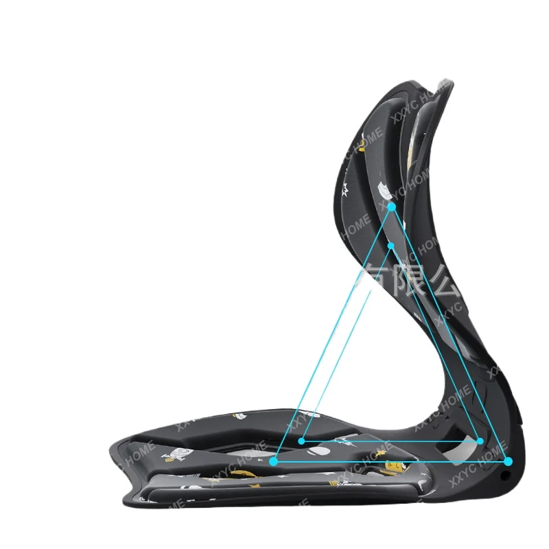 

#Folding waist cushion Children's office sedentary artifact, sitting correction chair orthotics cushion
