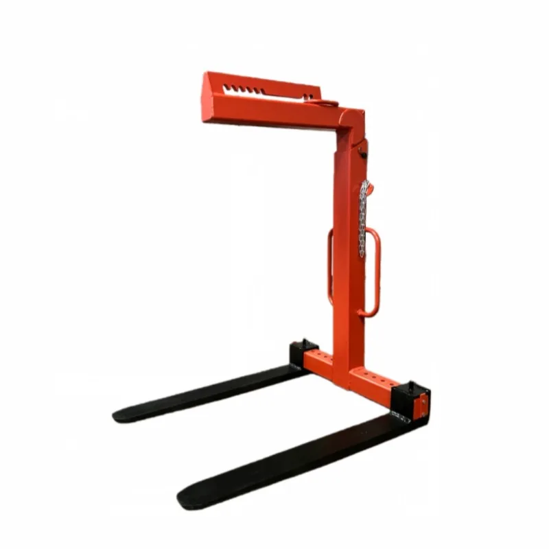 

Manual Adjustable Pallet Fork for Crane Hook Heavy Duty Pallet Lifter for Jib Crane Overhead Crane Workshop Lifting Equipment