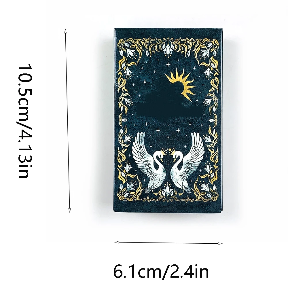 Tarot Deck 78 Cards For Cosmic Insight and Divination Edition Board Playing Game,  Ideal For Meditation & Spiritual Practices