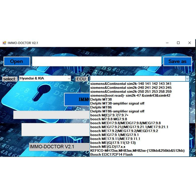 IMMO DOCTOR V2.1 z nieograniczonym oprogramowaniem KEYGEN Immo Off ECU Chip dostrojenie do sim2k MT38 ME 17.9.2 MED17.9.8 dla BMW dla Hyundai