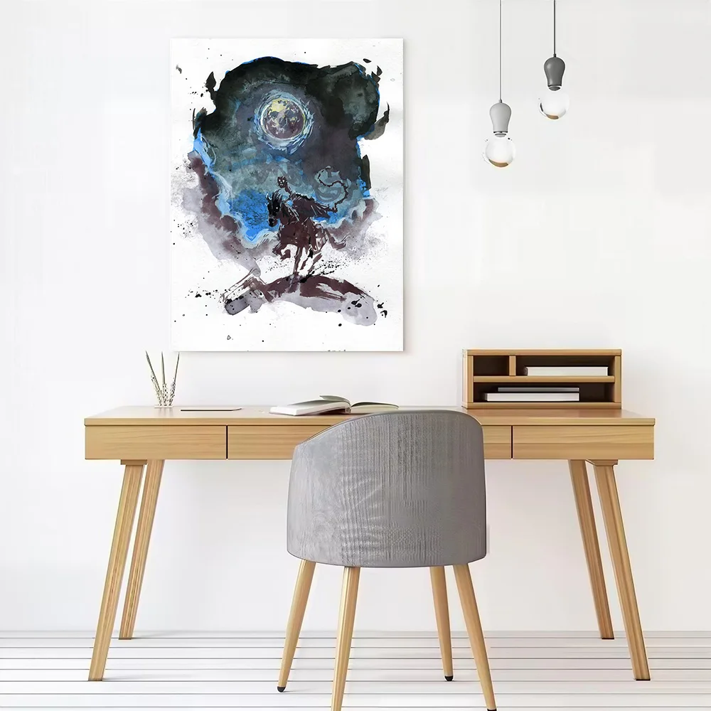Headless Horseman Canvas Poster Wall Art Customizable High Quality Printed Picture for Home and Decoration Personalized Painting