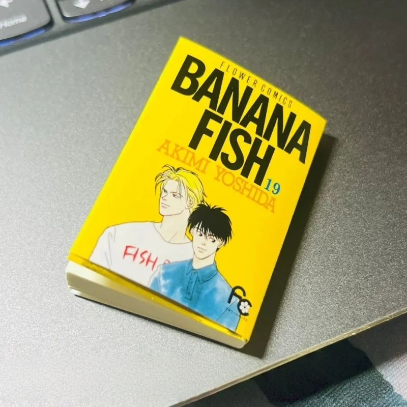 

BANDAI Banana Fish Ash Lynx аниме микро книга гашапон официальная фигурка манга очаровательная Коллекционная миниатюрная капсульная игрушка в подарок