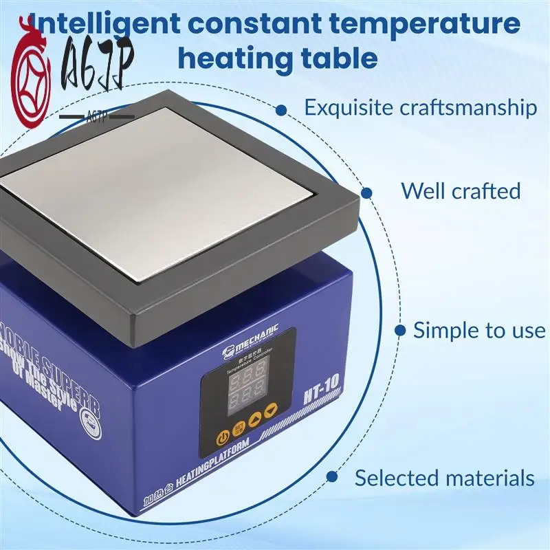 

A67P-MECHANIC HT-10 Intelligent Constant Temperature Heating Table Motherboard For Phone Repair PCB Board