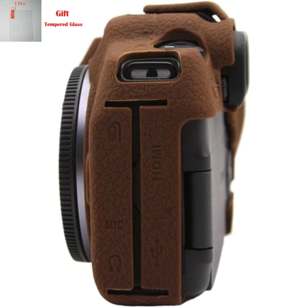 

Rubber Camera Sleeve silicone cover , For Canon R8 DSLR Camera Protector Silicone Case + free tempered film