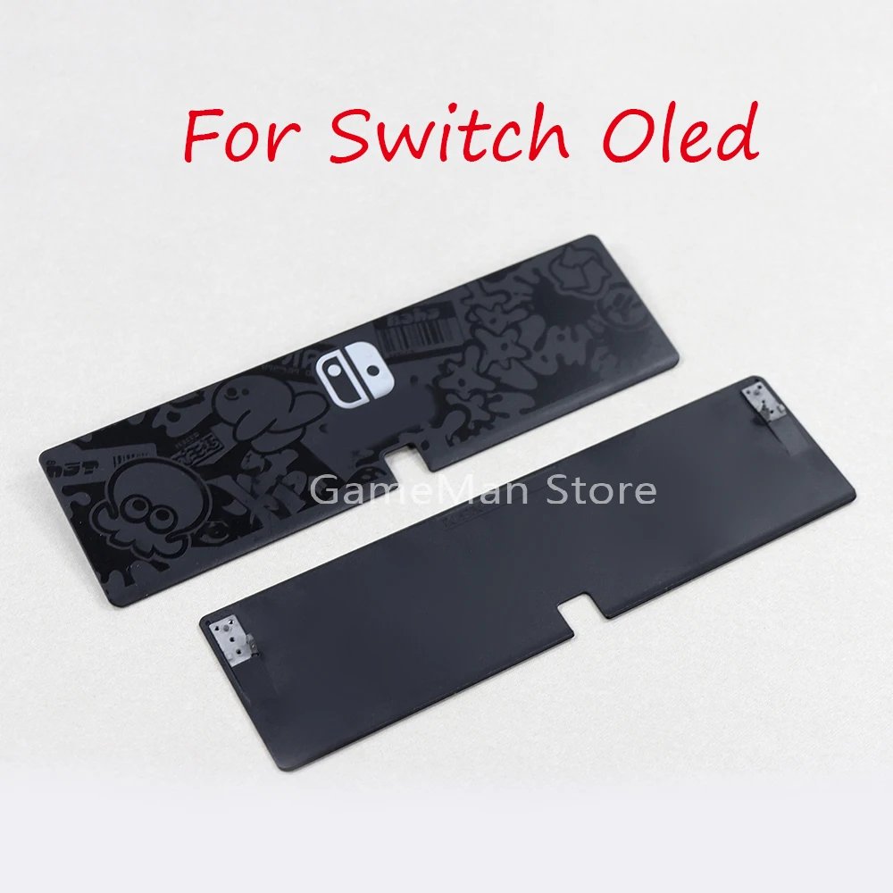 

10pcs Replacement For Nintendo Switch Oled Game Console Original Back Cover Rear Kickstand Shell Holder Stand Support