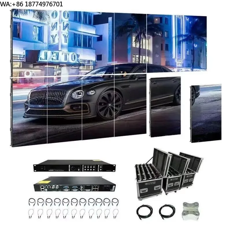 Jilian P2.96 Full Outdoor LED Display Screen Fashion Stage Rental with 3.91 4.81 2.604 Vast LED Array