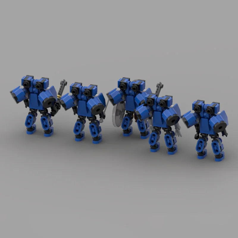 Beliebte Spiele 40K Modell Gebäude Moc Ziegel Hammer Schlacht Mech Sammlung Technologie Blöcke Geschenk Modulare Weihnachten Spielzeug DIY Sets