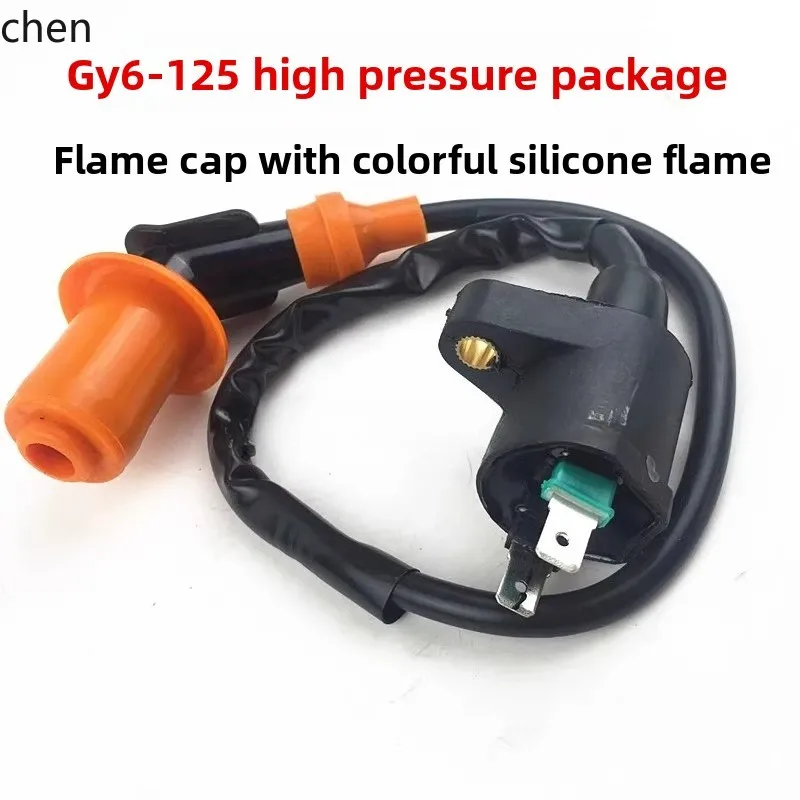 

ZML Motorcycle Parts Circle Happiness CG125 GY6-125 with Resistor Pure Copper Plug Cap