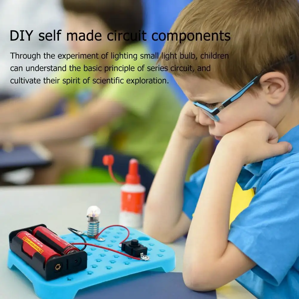 Physical DIY Electric Circuit Kit Science Experiments Children Educational Toys Cultivate Children's Science Exploration Spirit