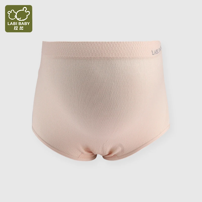 LABI BEBÊ-Calcinha Maternidade de Algodão para Grávidas, Cintura Alta Feminina, Apoio Completo da Barriga, Calcinha Gravidez, 2 peças por conjunto